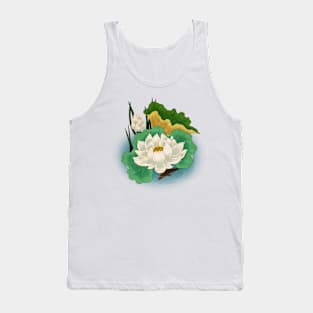 Minhwa: Lotus and Carp F Type (Korean traditional/folk art) Tank Top